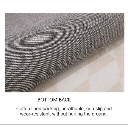 Washable Area Rug Living Room Large Rugs Soft Low-Pile Floor Carpet for Contemporary