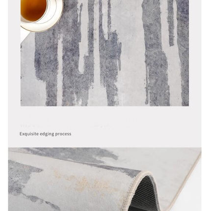 Area Rug Non-Slip Modern Rugs Abstract Carpets for Indoor Home Decor Living Room Carpet