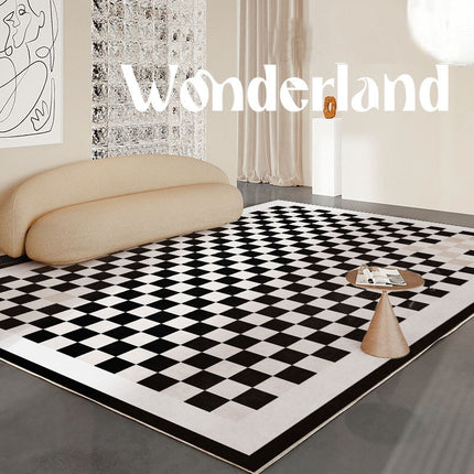 Art Area Rug for Living Room Abstract for Indoor Carpets Geometric Carpet Large Floor Rugs
