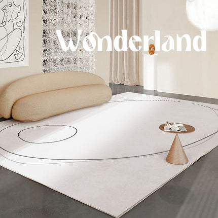 Art Area Rug for Living Room Abstract for Indoor Carpets Geometric Carpet Large Floor Rugs