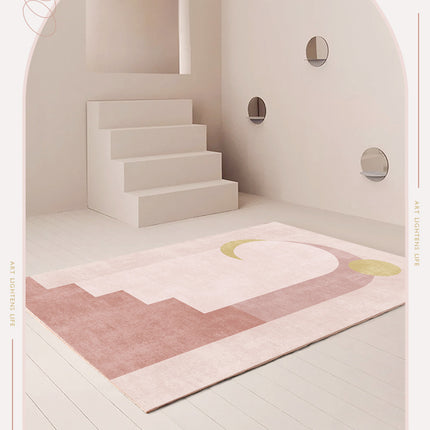 Art Area Rug for Living Room Abstract for Indoor Carpets Geometric Carpet Large Floor Rugs