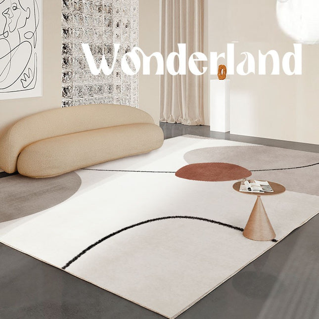 Home Area Rug for Living Room Lines Abstract for Indoor Carpets Geometric Carpet Large Floor Rugs