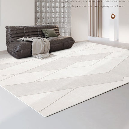 Tapis géométrique pour lignes de salon, tapis d'intérieur abstrait, tapis d'art, grands tapis de sol