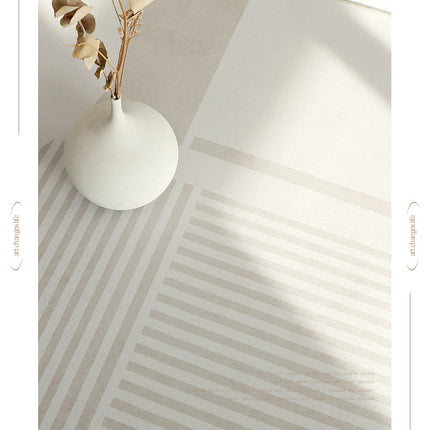 Tapis géométrique pour lignes de salon, tapis d'intérieur abstrait, tapis d'art, grands tapis de sol
