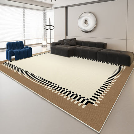 Grands tapis pour salon, lignes minimalistes, tapis géométrique moderne