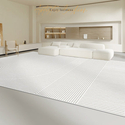 Minimalist Lines Geometric Carpet Large Floor Rugs Indoor Area Rug for Living Room