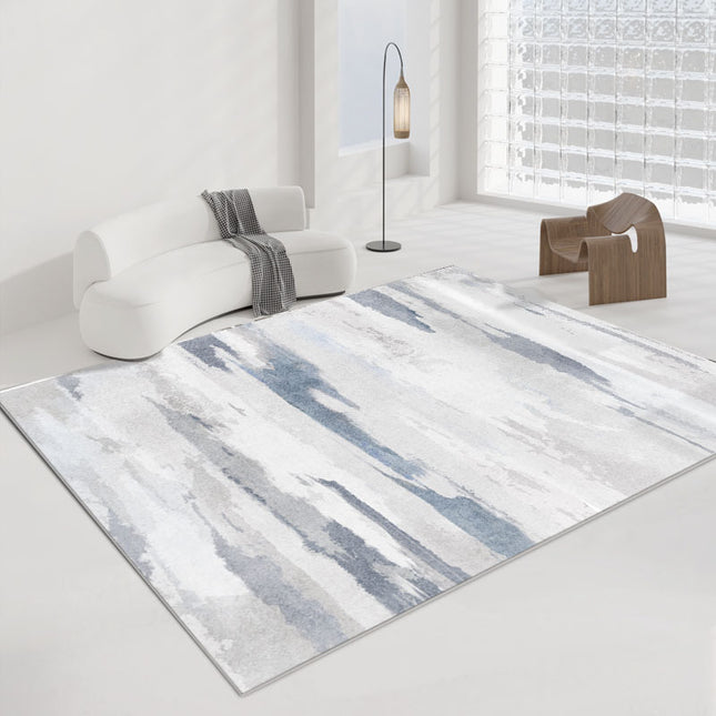 Large Area Rugs for Living Room Lines Abstract Rug Modern Geometric Carpet for Indoor