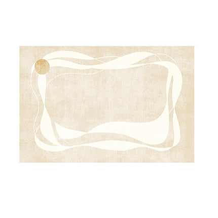 Art Area Rug for Living Room Lines Abstract for Indoor Carpets Geometric for Rugs Large