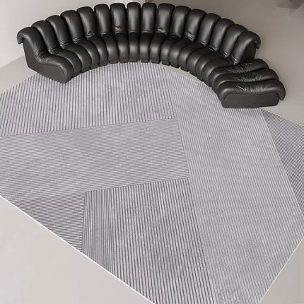 Modern Indoor Area Rug Large Living Room Bedroom Carpet Light Luxury Entryway Kitchen Rugs Non-Slip Non-Shedding Low Pile Home Decor