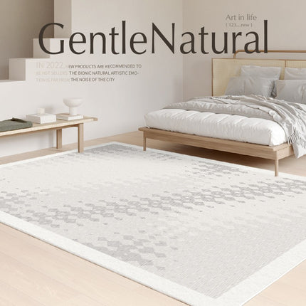 Waschbare Teppiche der zeitgenössischen Linie, minimalistischer geometrischer Teppich für den Innenbereich, Teppich für Wohnzimmer und Schlafzimmer