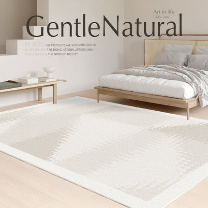 Waschbare Teppiche der zeitgenössischen Linie, minimalistischer geometrischer Teppich für den Innenbereich, Teppich für Wohnzimmer und Schlafzimmer