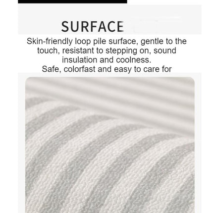 Striped Bedroom Bedside Rugs Simple Area Rug Modern Abstract Bedroom Area Rugs Large Floor Carpet Indoor Accent Carpets