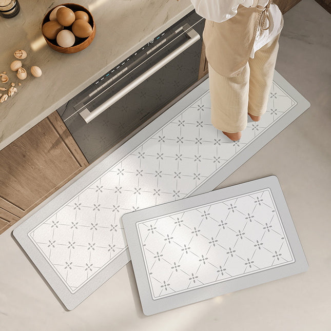 Non-slip kitchen floor mats, cushioned comfort Anti Fatigue Mat, durable kitchen rugs and mats, cartoon absorbent foot mats