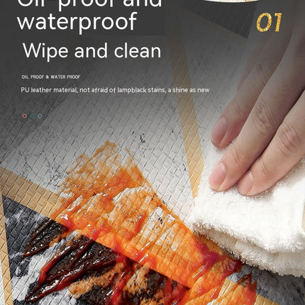 Kitchen floor mats anti-fatigue mat easy to clean non-slip kitchen rugs comfortable PVC leather kitchen mat standing mat indoor