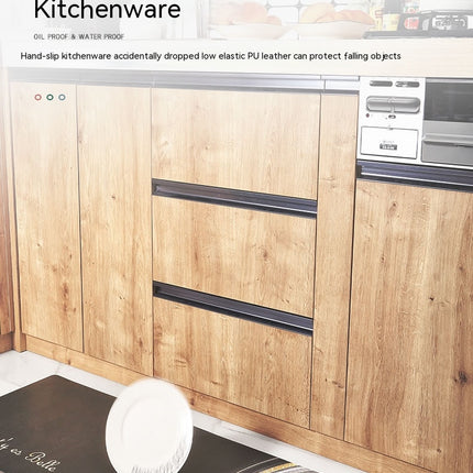 Kitchen floor mats anti-fatigue mat easy to clean non-slip kitchen rugs comfortable PVC leather kitchen mat standing mat indoor