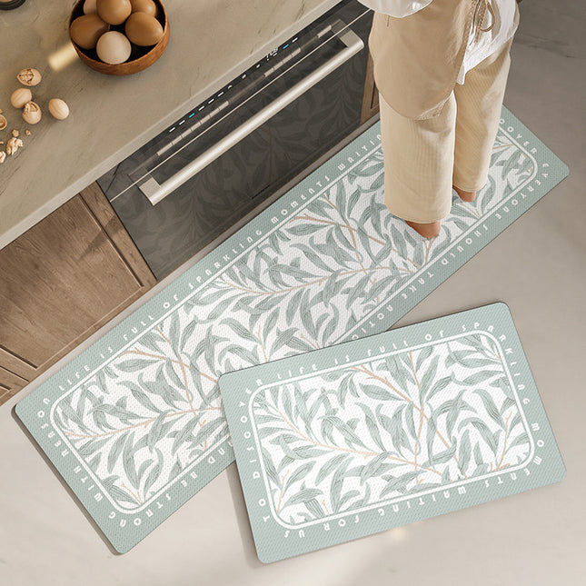 Tapis anti-fatigue tapis de sol de cuisine tapis et moquettes de cuisine antidérapants tapis debout durables en PVC effaçables et non lavables