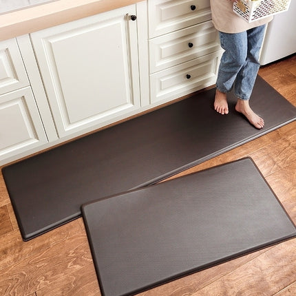 Anti Fatigue Mat Kitchen Mat Cushioned Floor Comfort Mats Kitchen Rugs PVC Leather Waterproof Oil Resistant Standing Mats
