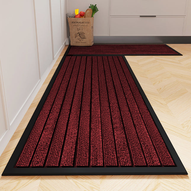 Tapis de passage tapis de cuisine décor de cuisine tapis anti-fatigue, tapis de sol confortable, imperméable et résistant à l'huile - facile à nettoyer
