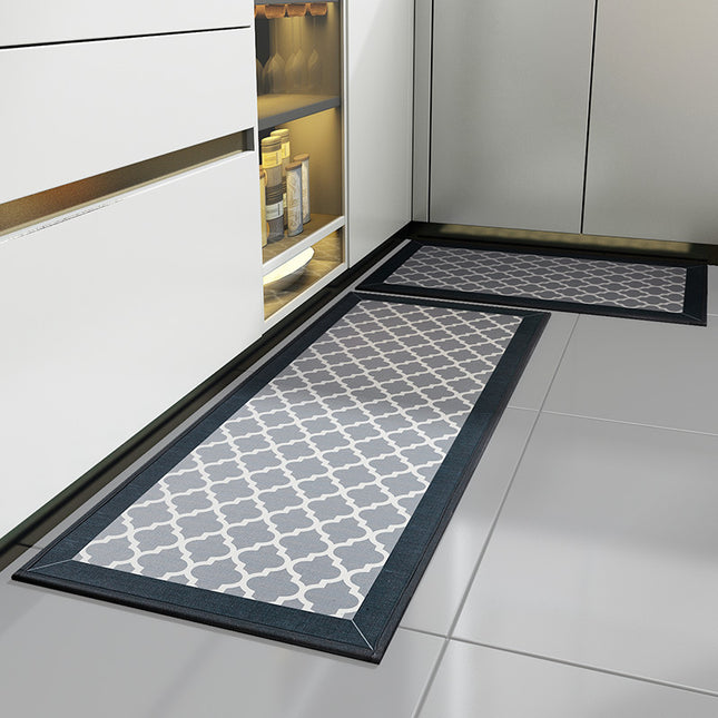 Tapis de cuisine antidérapant, paillasson d'intérieur, absorbant, lavable, pour salle de bain, cuisine, chambre à coucher, tapis de course