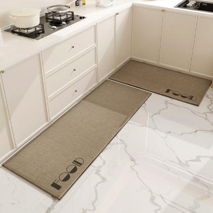 Tapis de cuisine Tapis de sol Tapis absorbants Tapis de cuisine antidérapant rembourré, tapis de cuisine résistant à l'huile, tapis de cuisine anti-fatigue