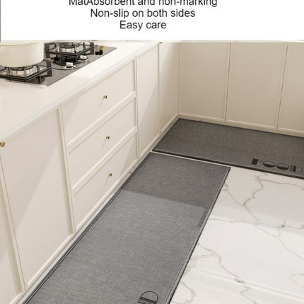 Tapis de cuisine Tapis de sol Tapis absorbants Tapis de cuisine antidérapant rembourré, tapis de cuisine résistant à l'huile, tapis de cuisine anti-fatigue