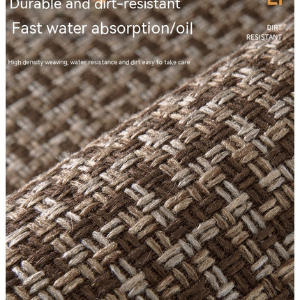 Kitchen Rugs Floor Mats Non slip Kitchen Mat Washable Absorbent Kitchen Decor Woven Large Kitchen Mats in Front of Sinks