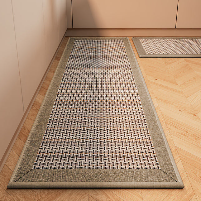 Kitchen rugs and mats Non slip and washable, kitchen absorbent mat, durable woven floor mats large kitchen decor Anti Fatigue Mat