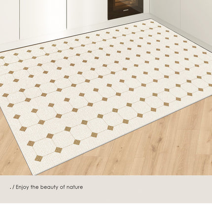 PU leather Kitchen mats non slip floor mats kitchen rugs, comfortable standing mats for kitchen, sink, laundry room floors