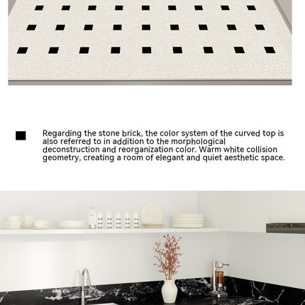 PU leather Kitchen mats non slip floor mats kitchen rugs, comfortable standing mats for kitchen, sink, laundry room floors
