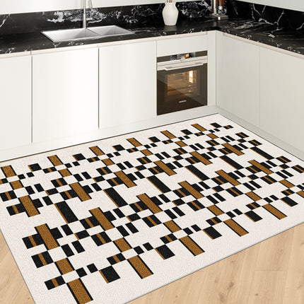 PU leather Kitchen mats non slip floor mats anti-fatigue mat kitchen rugs, comfortable standing mats for kitchen, sink, laundry room floors