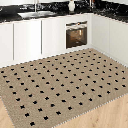 PU leather Kitchen mats non slip floor mats anti-fatigue mat kitchen rugs, comfortable standing mats for kitchen, sink, laundry room floors