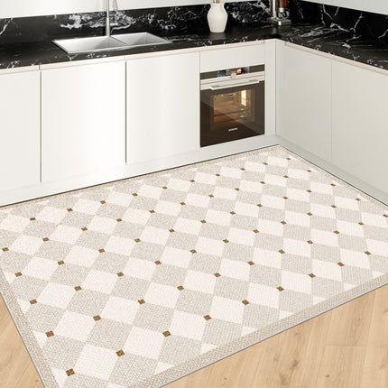 PU leather Kitchen mats non slip floor mats anti-fatigue mat kitchen rugs, comfortable standing mats for kitchen, sink, laundry room floors