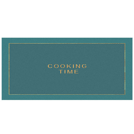 Impression PTE et fond antidérapant tapis de cuisine tapis de sol antidérapant absorbant l'huile tapis de décoration de cuisine tapis de pied de porte