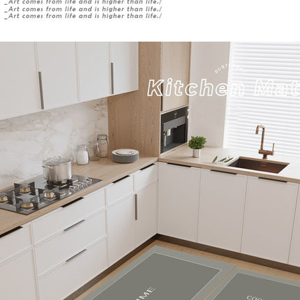 Impression PTE et fond antidérapant tapis de cuisine tapis de sol antidérapant absorbant l'huile tapis de décoration de cuisine tapis de pied de porte