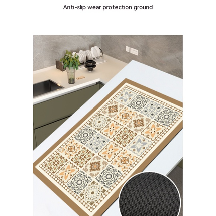 Kitchen rugs floor mats non slip kitchen mats anti-fatigue mat waterproof kitchen decor mat