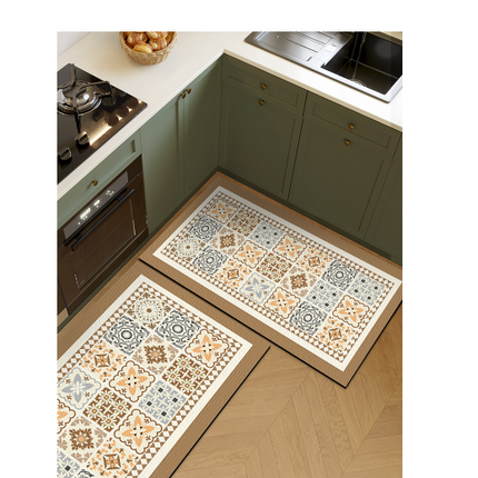 Kitchen rugs floor mats non slip kitchen mats anti-fatigue mat waterproof kitchen decor mat