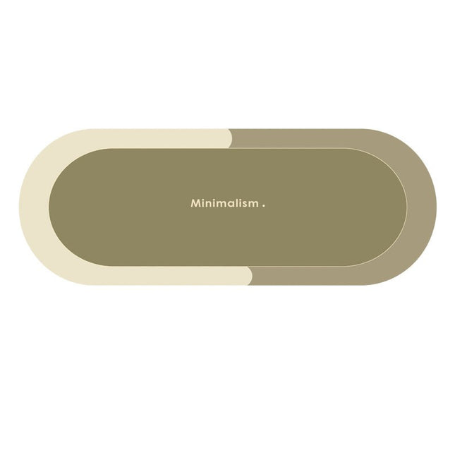 Waterproof floor mats, kitchen rugs doormat, absorbent kitchen mat cushioned Non slip rubber foot mat