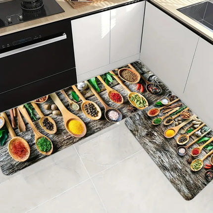 Kitchen rugs floor mats, rectangular kitchen decor mat, front door doormat outdoor entry door mat foot mat household
