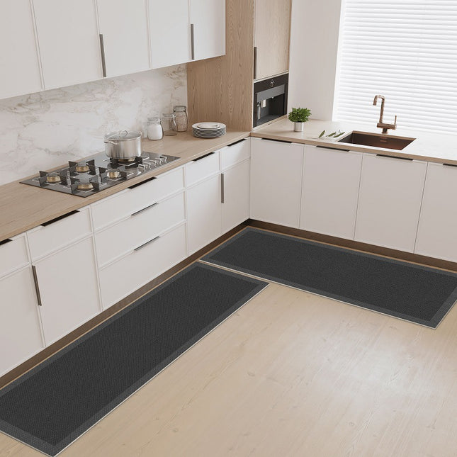 Tapis de sol de cuisine tapis de décoration de cuisine tapis de pied absorbant et absorbant l'huile tapis de confort anti-fatigue pour la maison sale