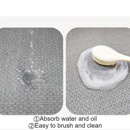 Kitchen floor mats kitchen decor rugs absorbent and oil-absorbent foot mats anti-fatigue comfort mat for dirty home entrance mats