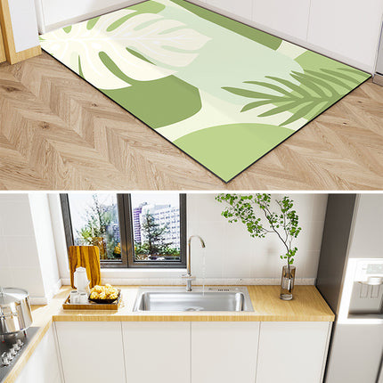 Kitchen Floor Mats Absorbent Bath Mats Rugs Diatomaceous Earth Kitchen Rugs Cozy Kitchen Mat