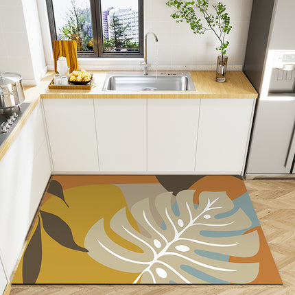 Kitchen Floor Mats Absorbent Bath Mats Rugs Diatomaceous Earth Kitchen Rugs Cozy Kitchen Mat