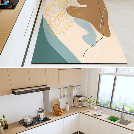 Kitchen Floor Mats Absorbent Bath Mats Rugs Diatomaceous Earth Kitchen Rugs Cozy Kitchen Mat Cushioned