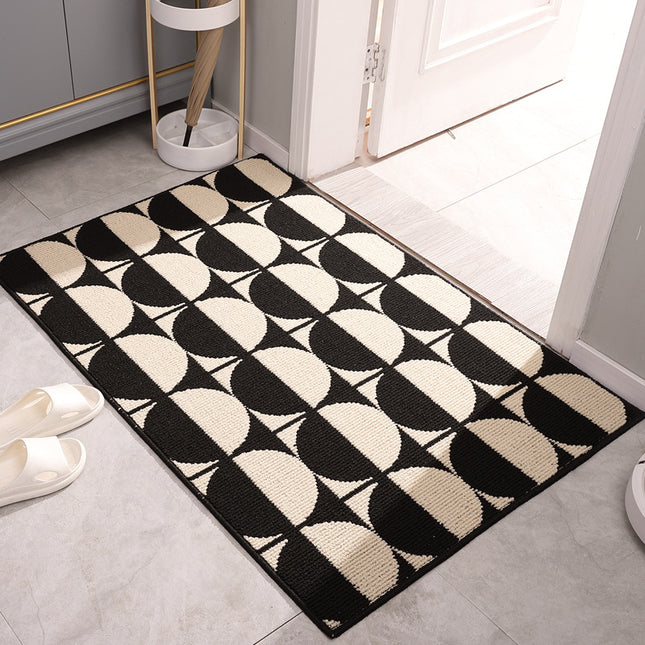 Door mat Anti-slip Floor Mats absorbent dirt-resistant entrance mat entryway rug loop fleece front doormat
