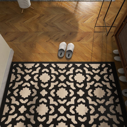 Doormat Absorbent stain-resistant Indoor door mat Anti-slip floor mats Low-profile front door mat entryway rug for home