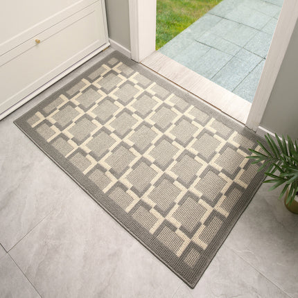Doormat for Indoor Outdoor Entrance Door mat Entryway Rug Floor Mats Washable Low Profile Indoor Floor Mats