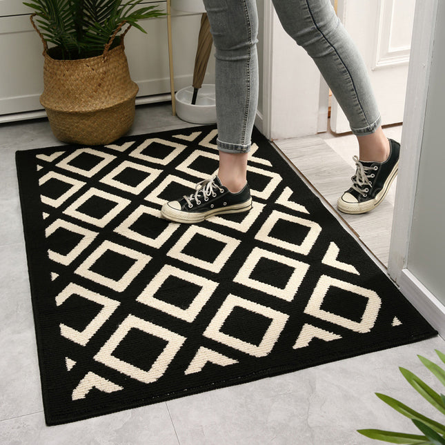 Indoor Door Mat Front Door Mat Entryway Rug Non-Slip Floor Mats Durable Doormat For Entrance, Patio, Front and Back Door