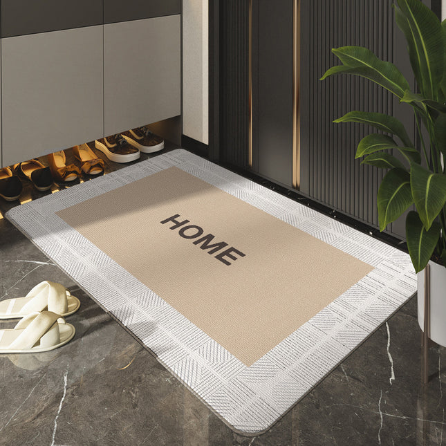 Outdoor doormat front door mat, dusting floor mat household door mat non-slip scraping sand dirt-resistant outdoor mats