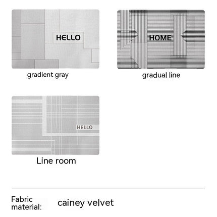Outdoor doormat front door mat, dusting floor mat household door mat non-slip scraping sand dirt-resistant outdoor mats