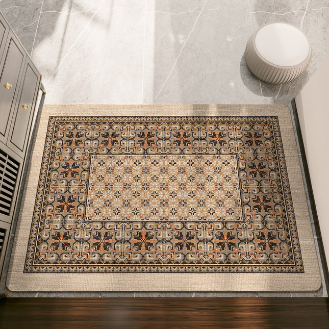 Non-slip door mat front door mat, dust removal entryway rug doormat indoor door mats for outdoors